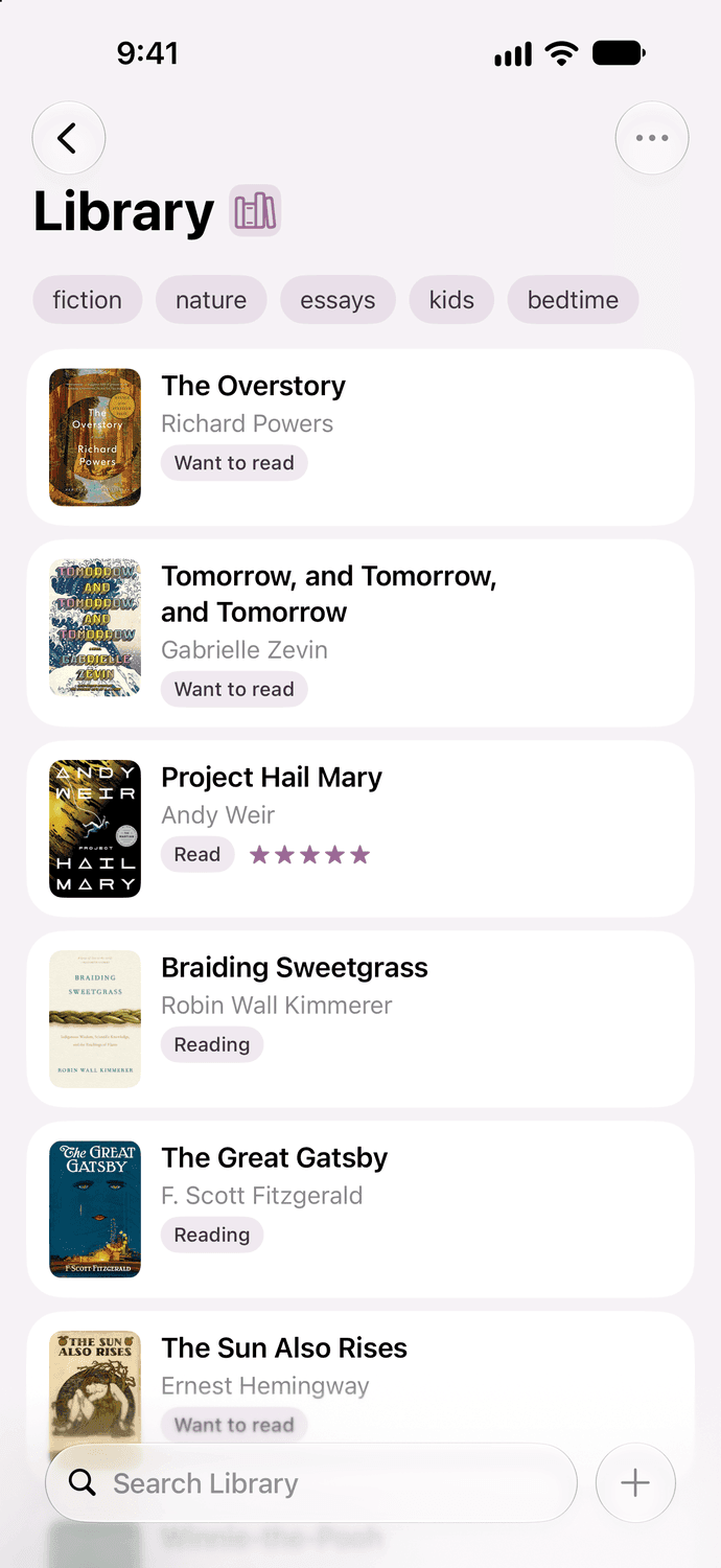 The a friend mentions a book example in Kyle
